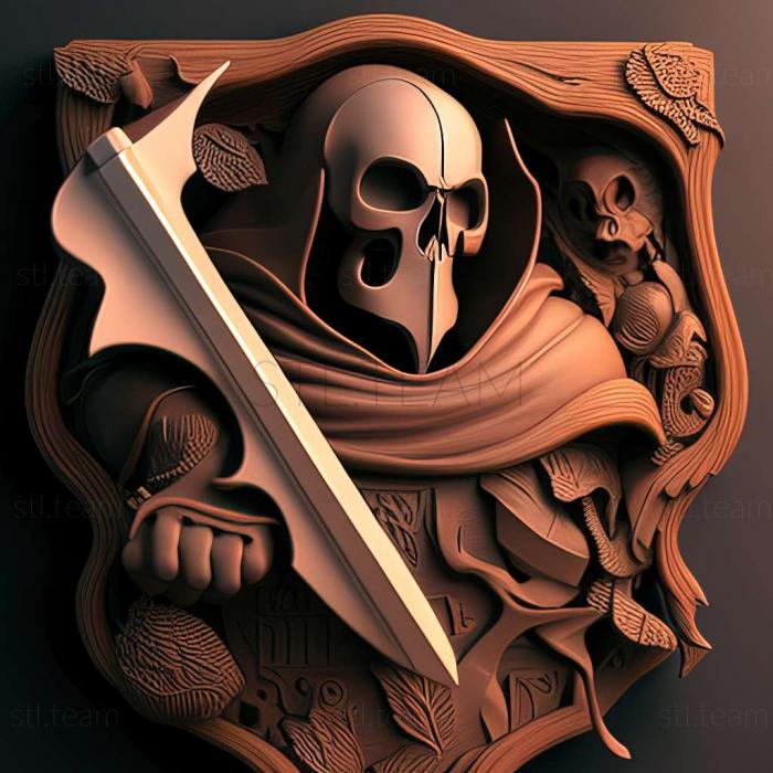 3D model Shovel Knight Specter of Torment game (STL)